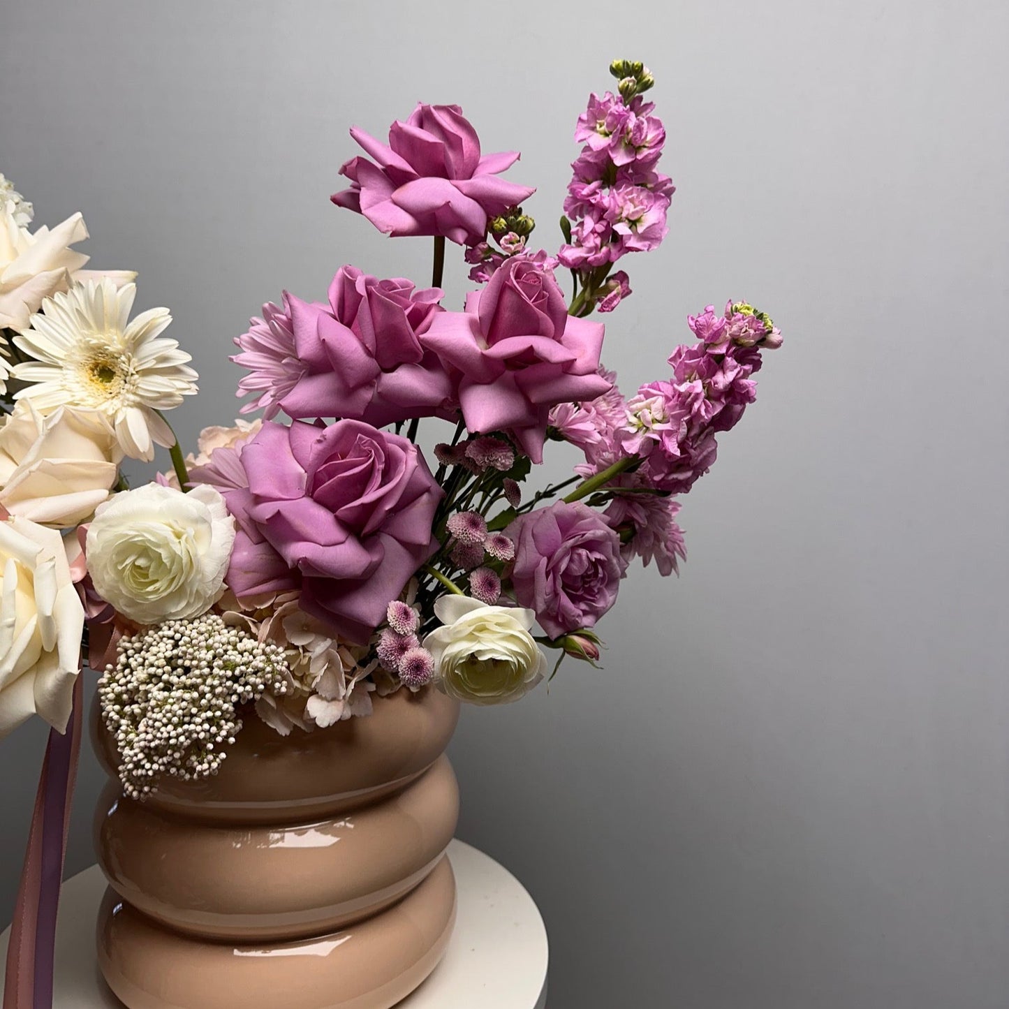 Moments in Bloom VASE- Lavender