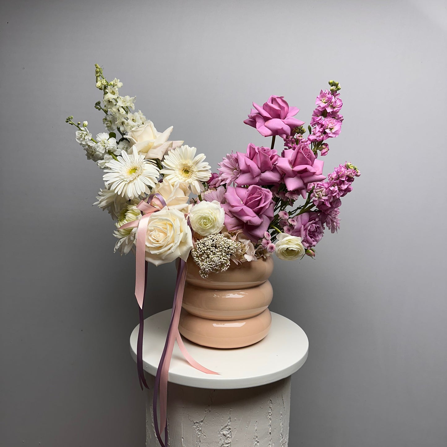 Moments in Bloom VASE- Lavender