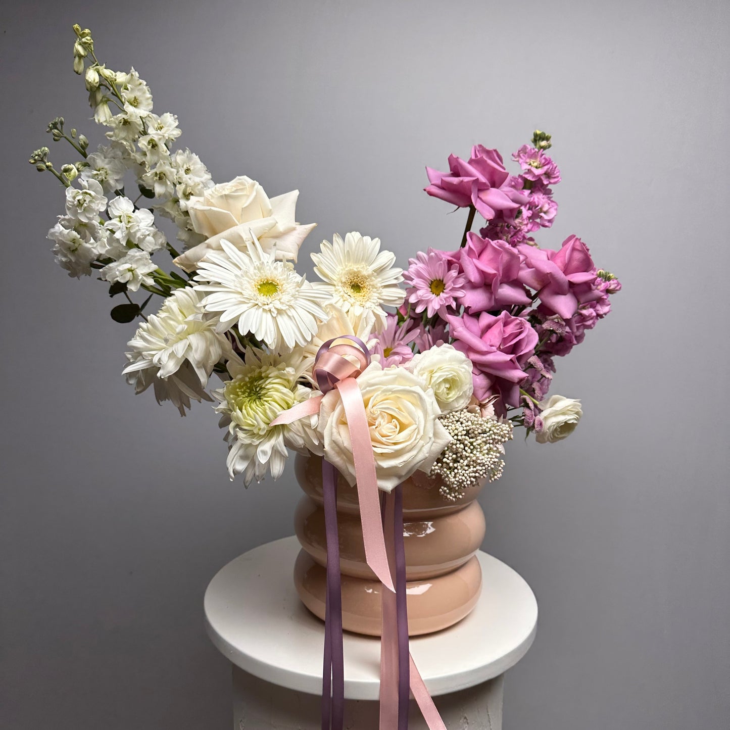 Moments in Bloom VASE- Lavender