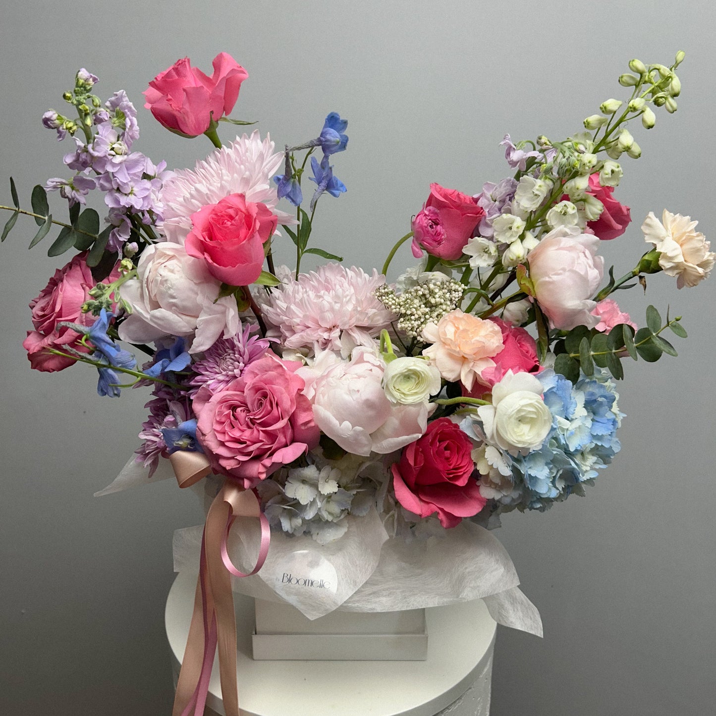 Color Pop Flower Box Asymmetrical