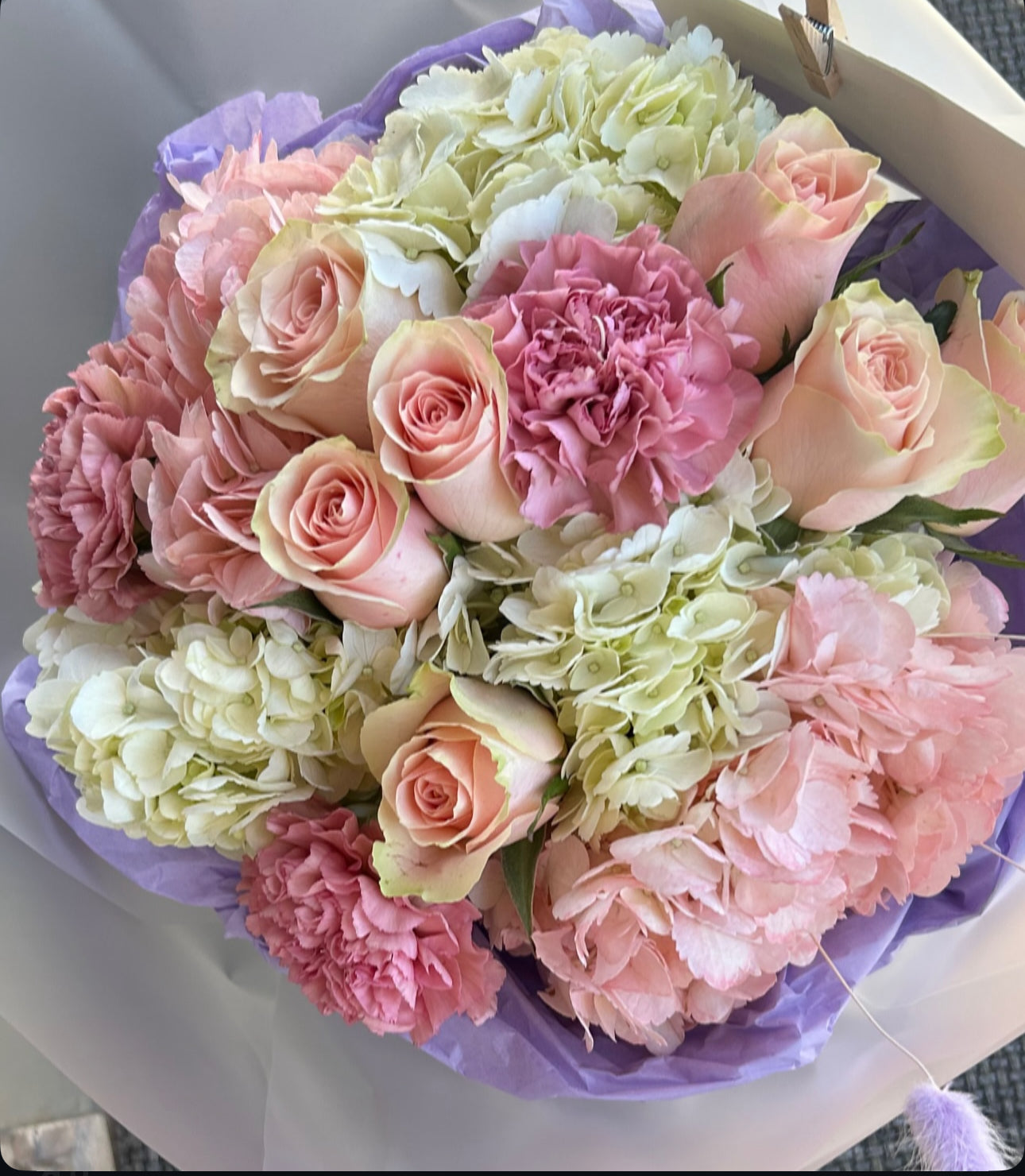 "Dear Mom" bouquet - Blush