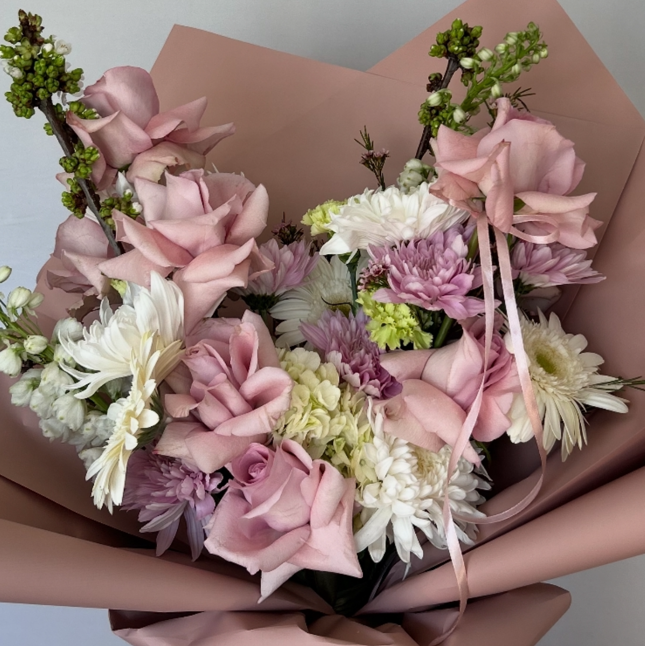 "Sweet like Mom" Bouquet- Blush