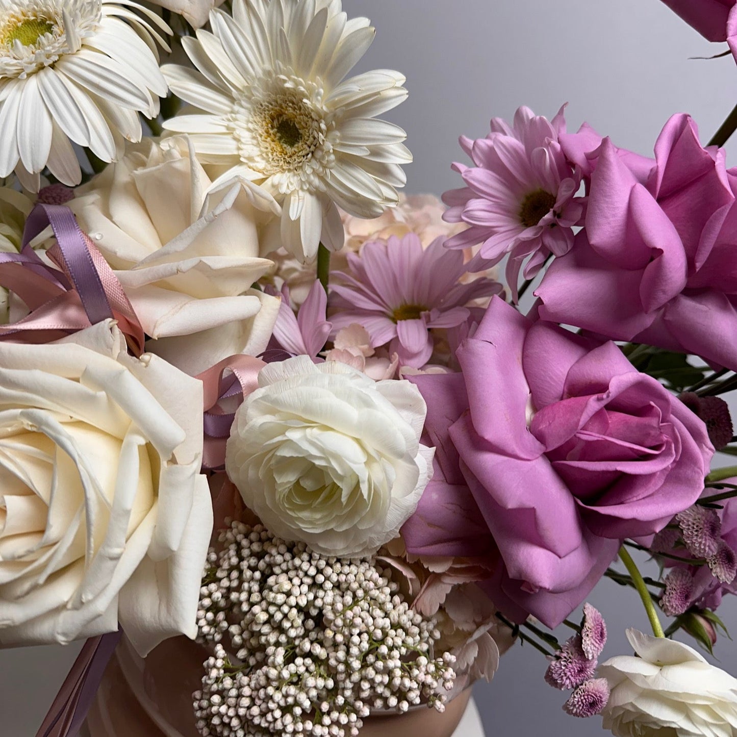 Moments in Bloom VASE- Lavender