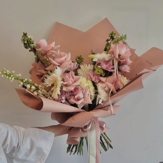 "Sweet like Mom" Bouquet- Blush