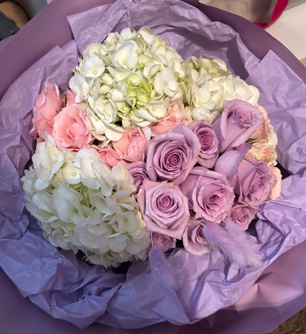 "Dear Mom" bouquet - Blush